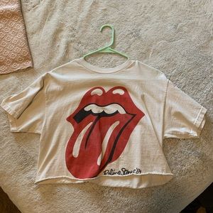 brandy melville rolling stones tee